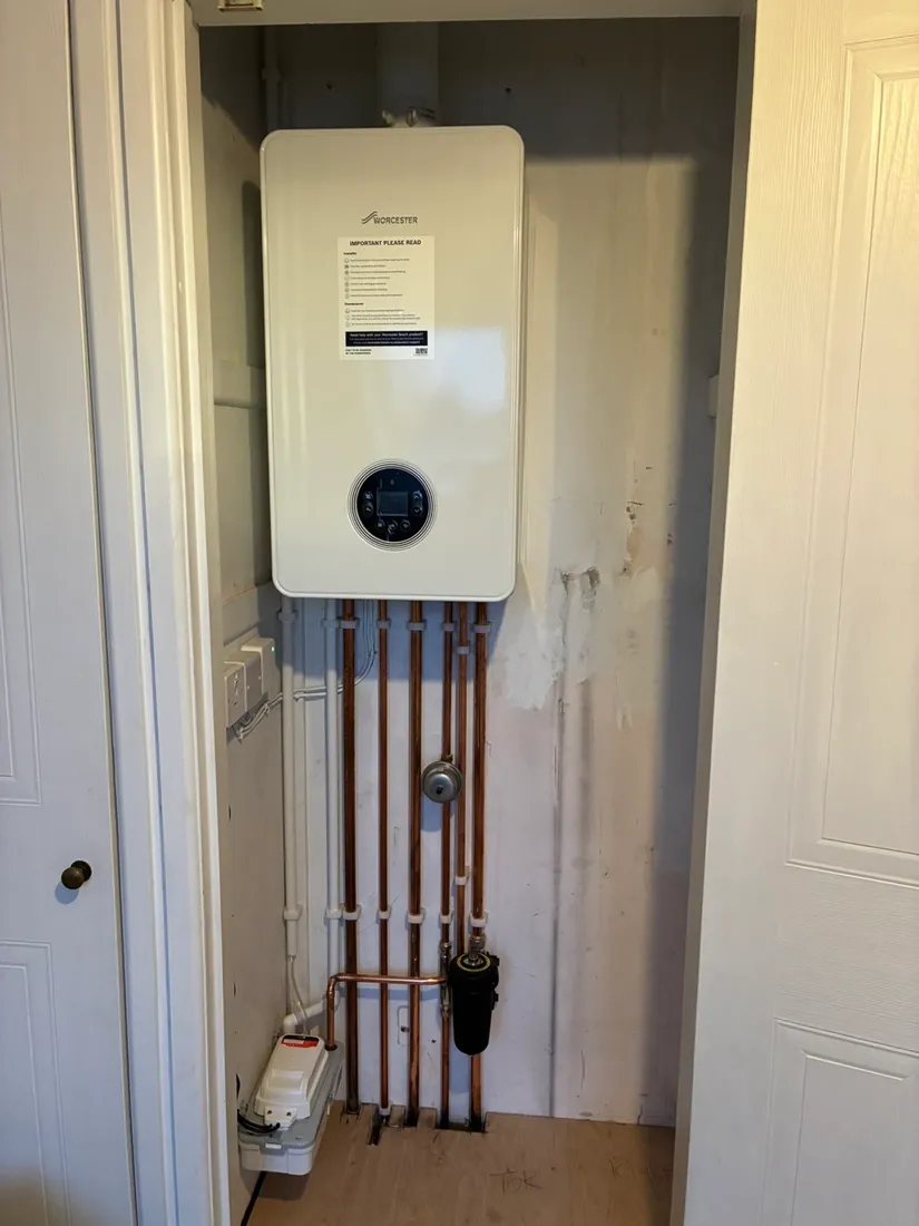 New boiler installation by LH Plumbing and Heating
