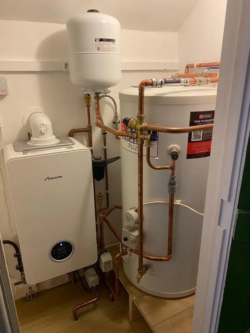 New boiler installation by LH Plumbing and Heating