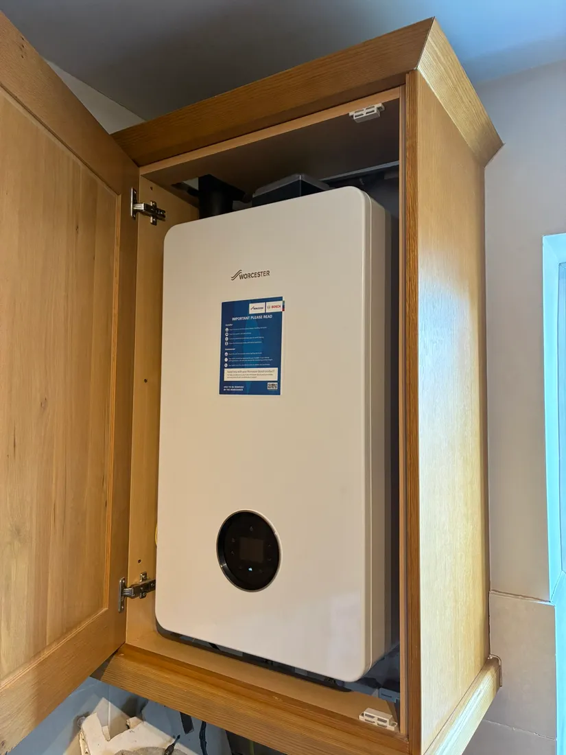 New boiler installation by LH Plumbing and Heating