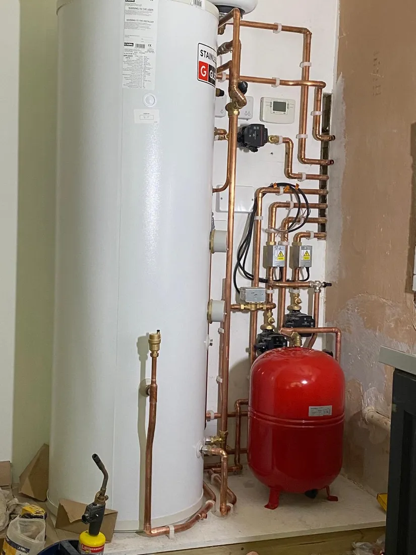 Central heating installation by LH Plumbing and Heating