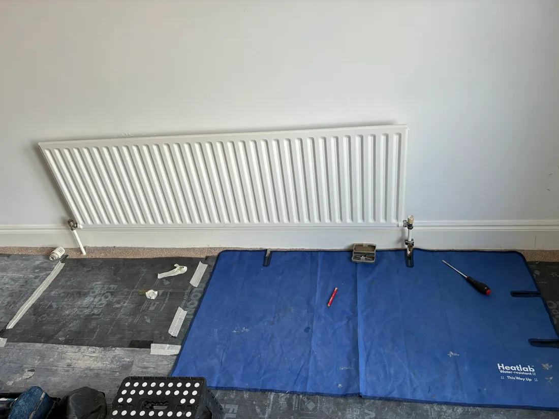 Central heating installation by LH Plumbing and Heating