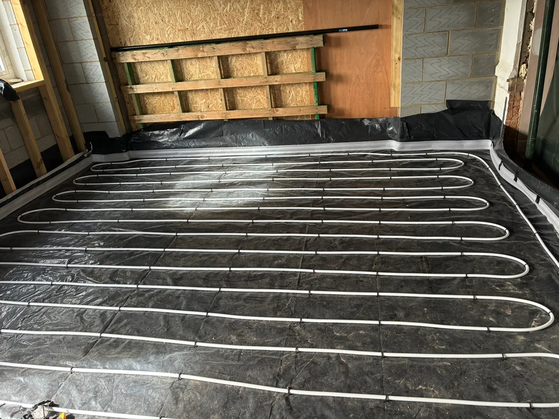 Central heating installation by LH Plumbing and Heating
